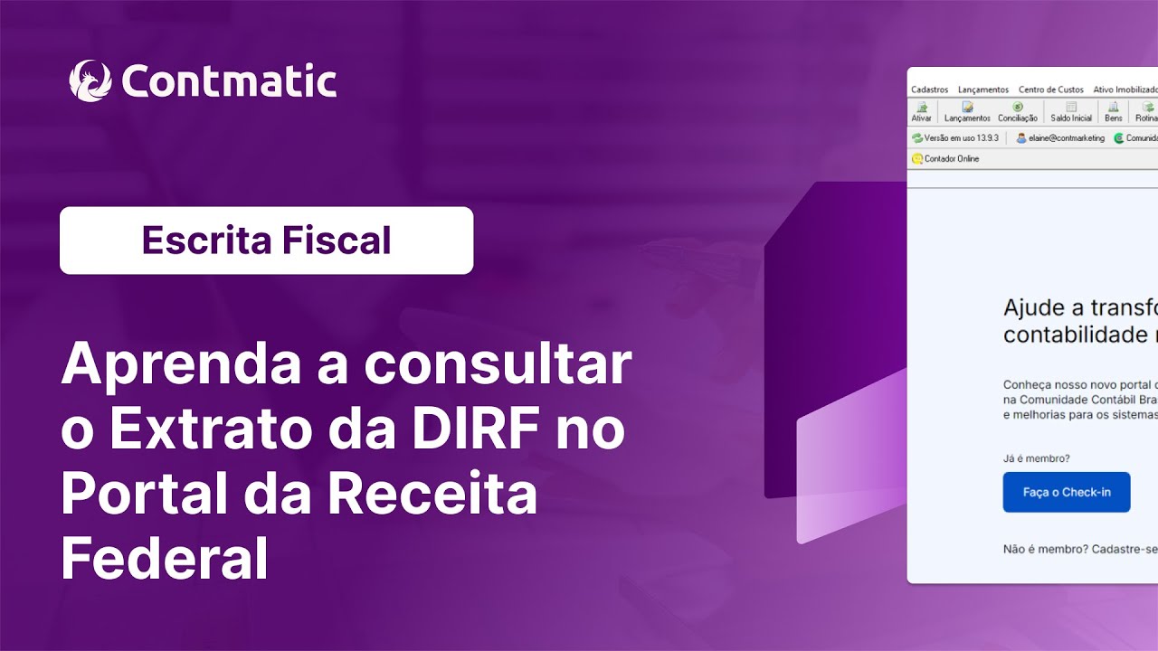 Aprenda a Consultar o Extrato da DIRF no Portal da Receita Federal (retenções federais)