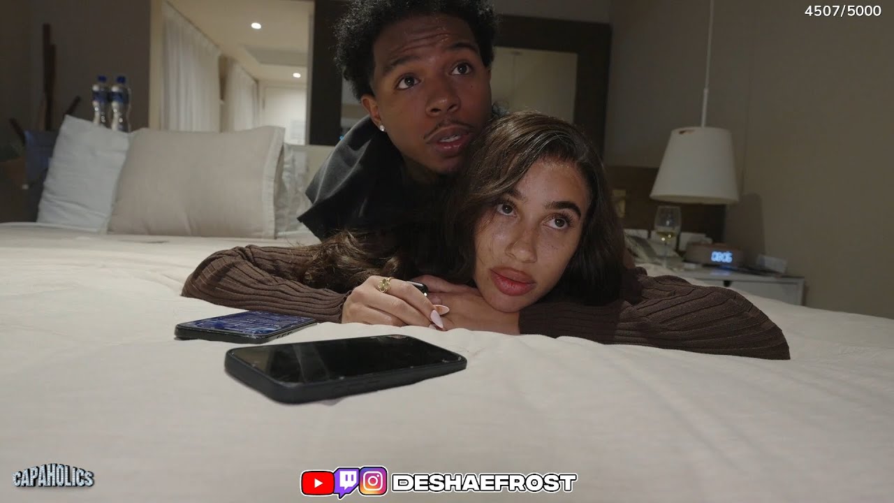 DESHAE FROST FIRST DAY HONEYMOON WITH HIS BRITISH WIFE