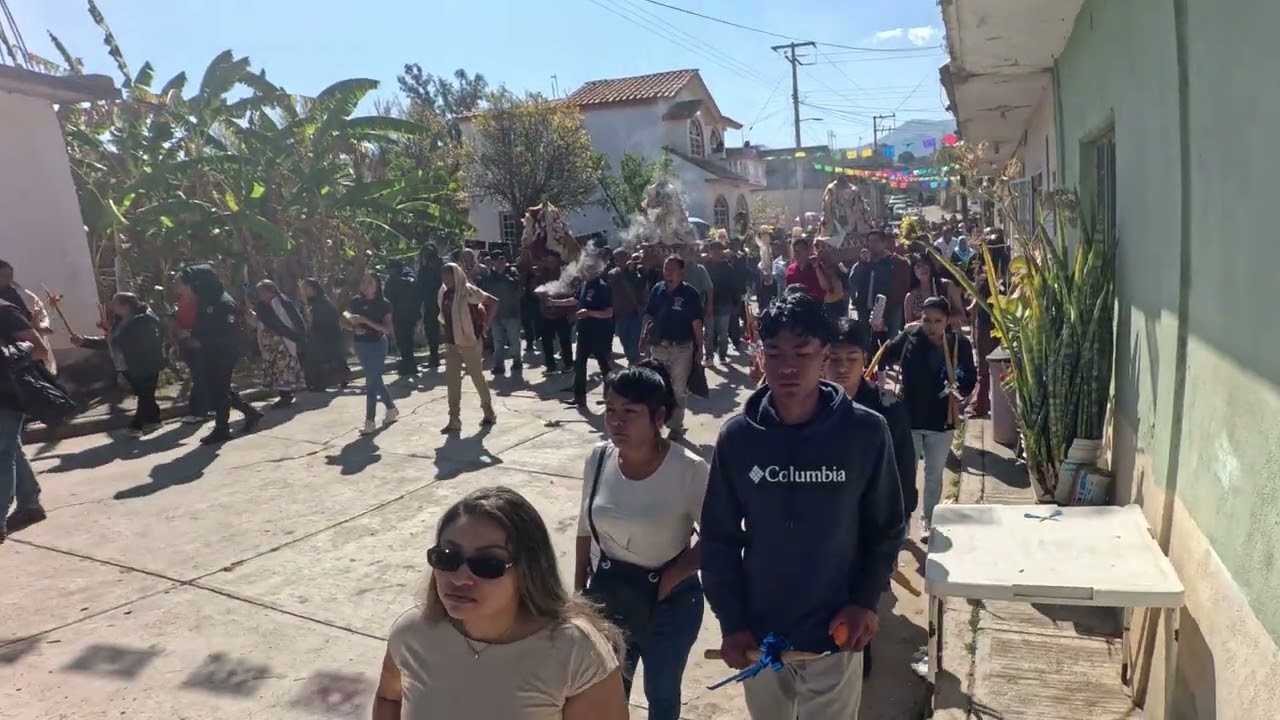 5 de enero 2026 fiesta patronal Santos Reyes Tepejillo 
