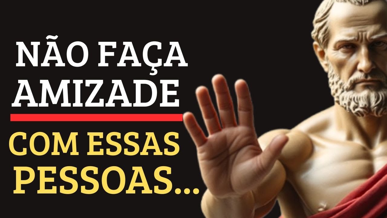 Eles estão destruindo você silenciosamente: 6 pessoas que você deve evitar a todo custo | Estoicismo