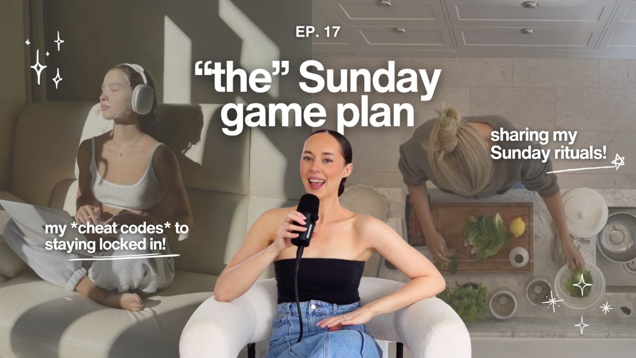 Your Sunday game plan: 8 steps to an UNSTOPPABLE week 🚀🌟🗓️