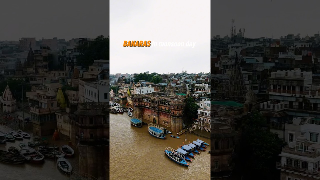 Flood in Varanasi 🚨#varanasi #ghat #banaras