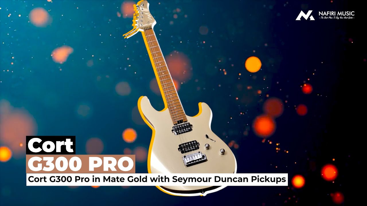 Cort G Series G300 PRO in Mate Gold, Ini Baru Gitar Modern!!!