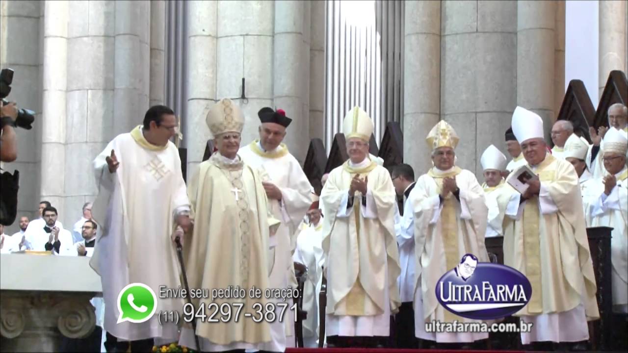Santa Missa de Jubileu de Ouro Episcopal de Dom Paulo Evaristo Arns parte 1