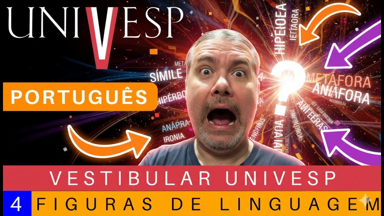 UNIVESP 🤩 VESTIBULAR 2026: Correção de Prova #univesp 2025 PORTUGUÊS