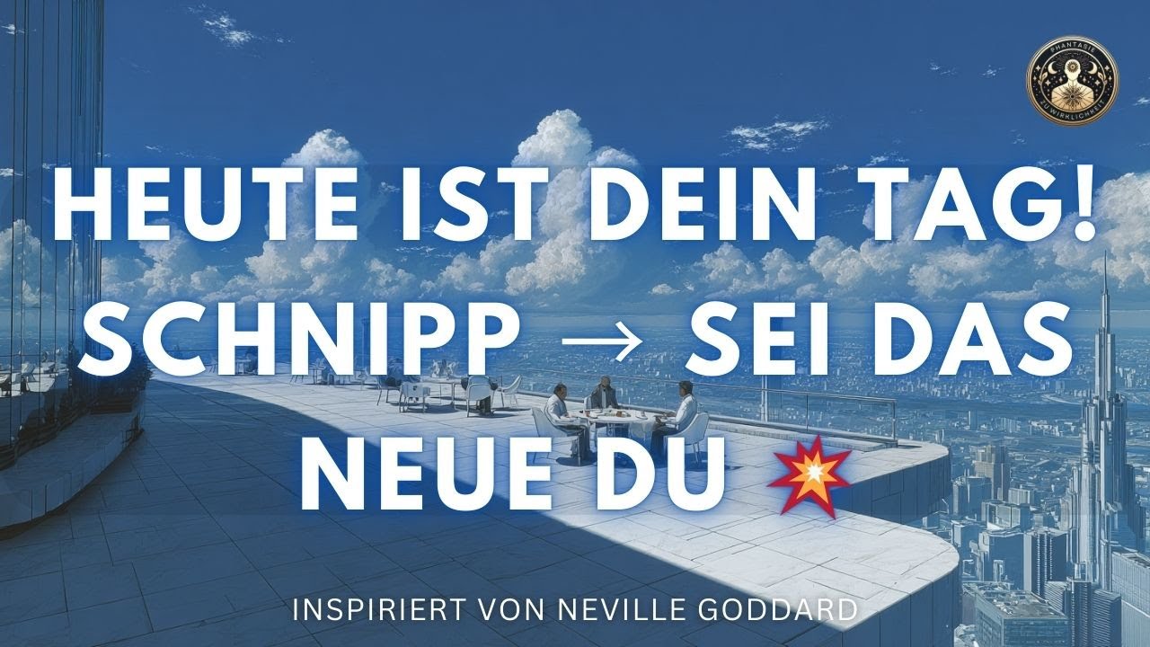 Heute ist DEIN Tag - Werde jetzt die Version von dir, die alles hat - inspiriert von Neville Goddard