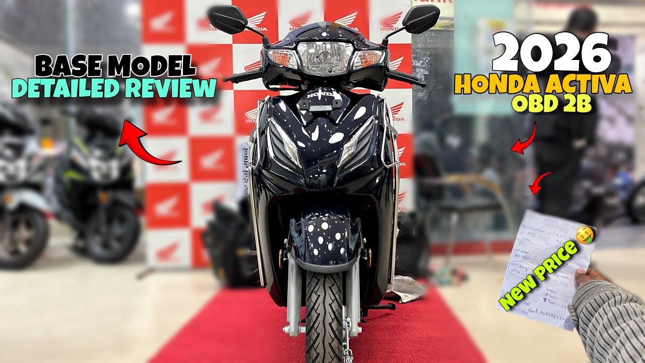 2026 Honda Activa 110 OBD 2B Base model On Road Price, Finance & Features Detailed Review
