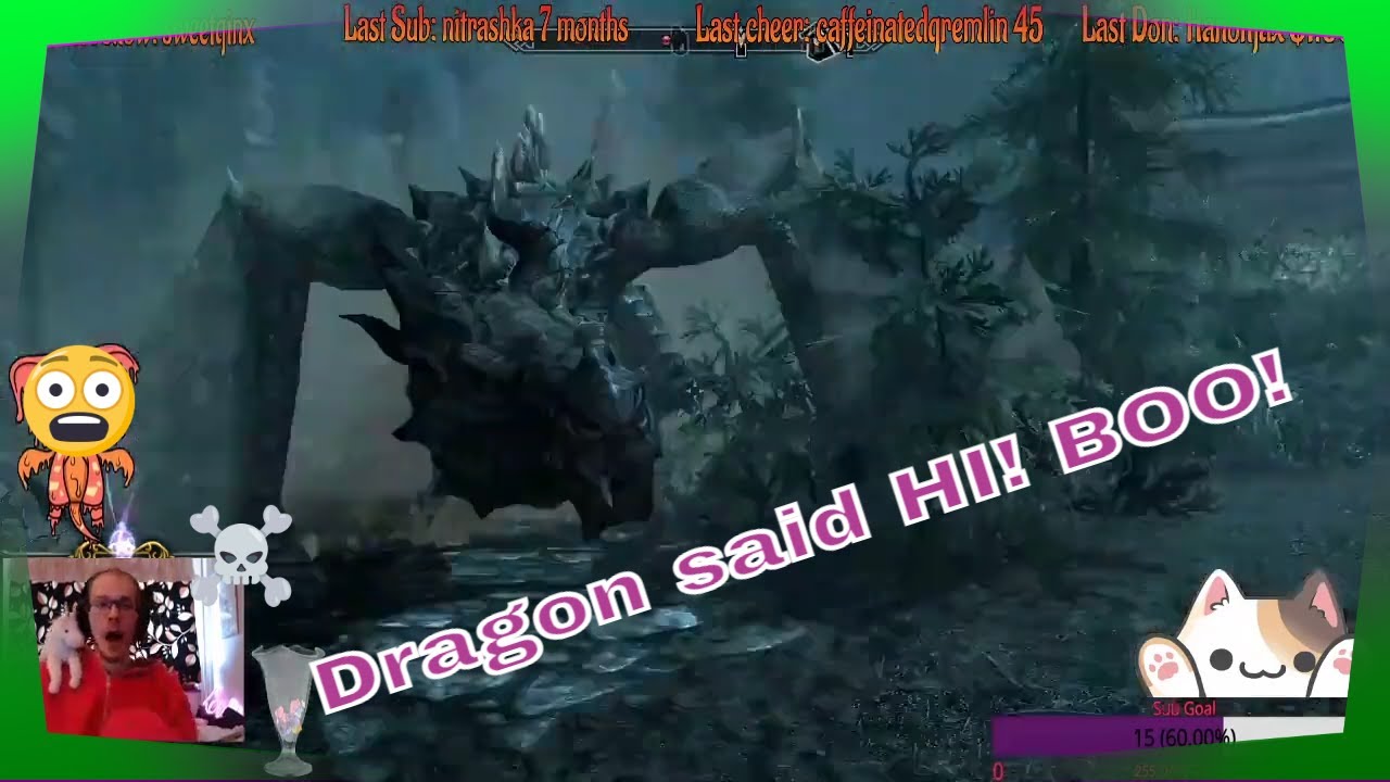 Dragon said TADAAAH! BOO! | #foxy_andariel on #Twitch #shorts