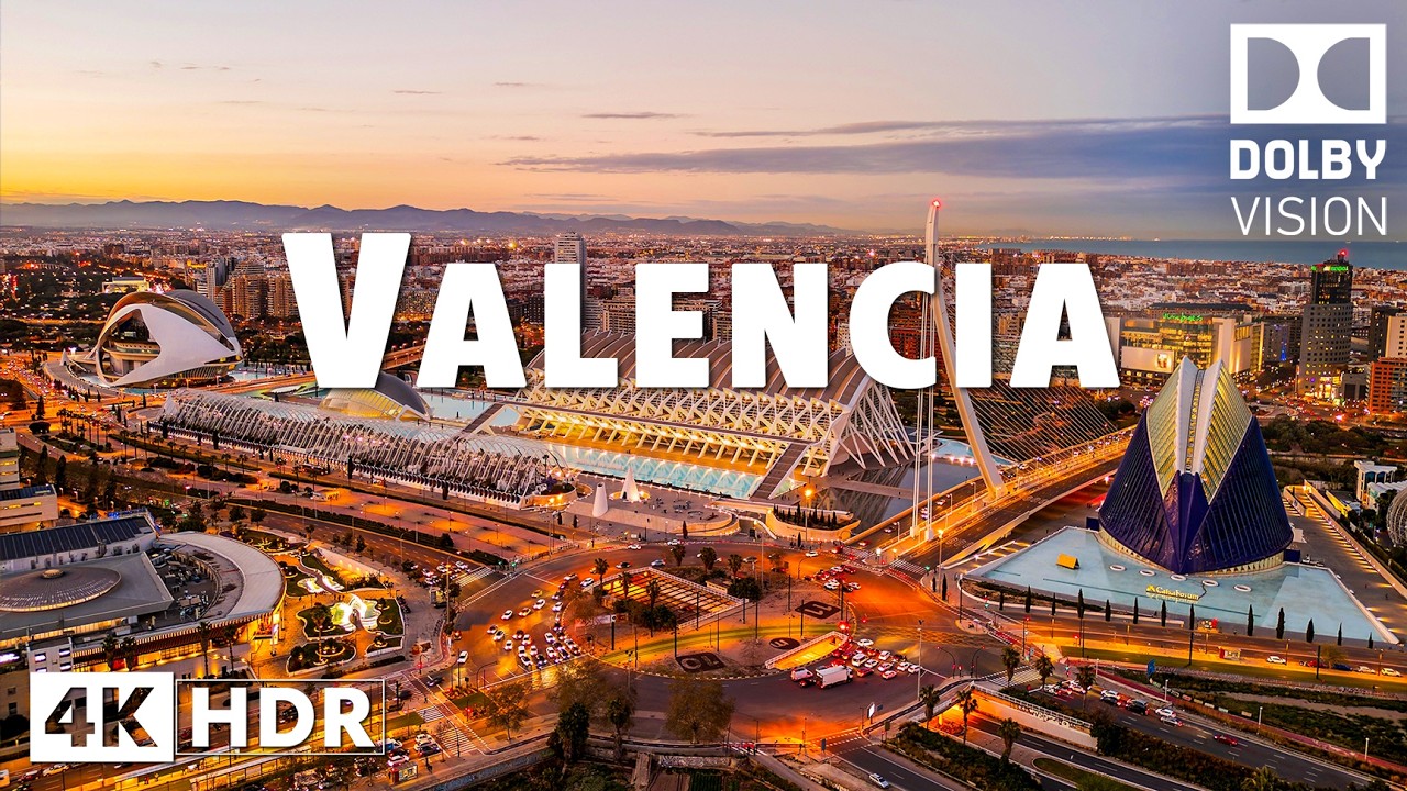 [4K] VALENCIA – Mediterranean Glow | Deep House Chill Vibes