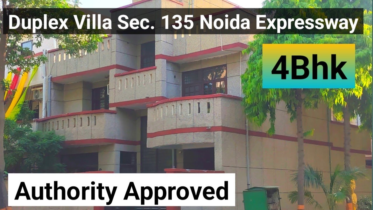 Authority Approved Duplex Villa In Noida sector 135  | Ready To Move 📲+91 8700297426
