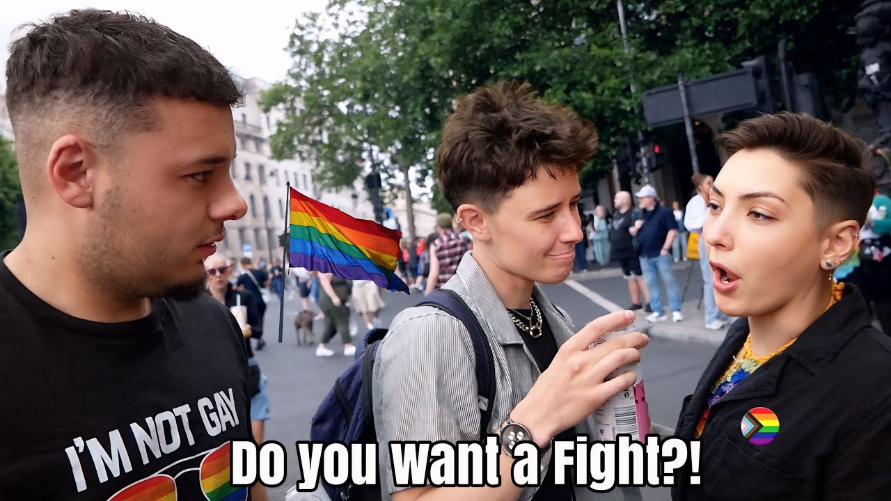 Trolling Gay Pride in London!