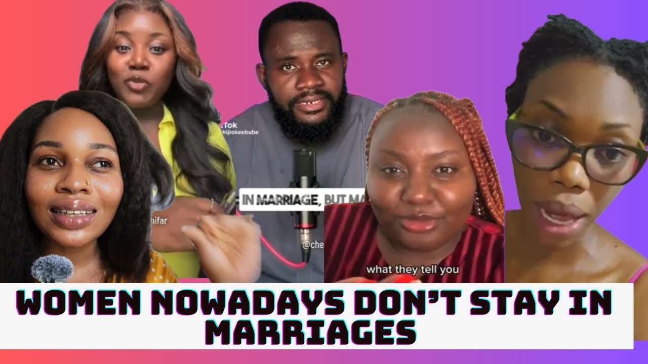 Man is Asking Why Women Nowadays Don’t Stay In Marriages Like Their Mothers Did