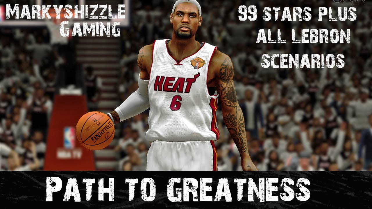 NBA 2K14 - Lebron Path to Greatness - Every Scenario - 99 Stars PTG - Lebron James Knicks Heat Cavs