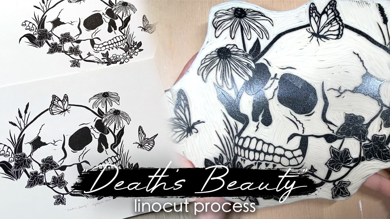 Linocut Carving and Printing - 