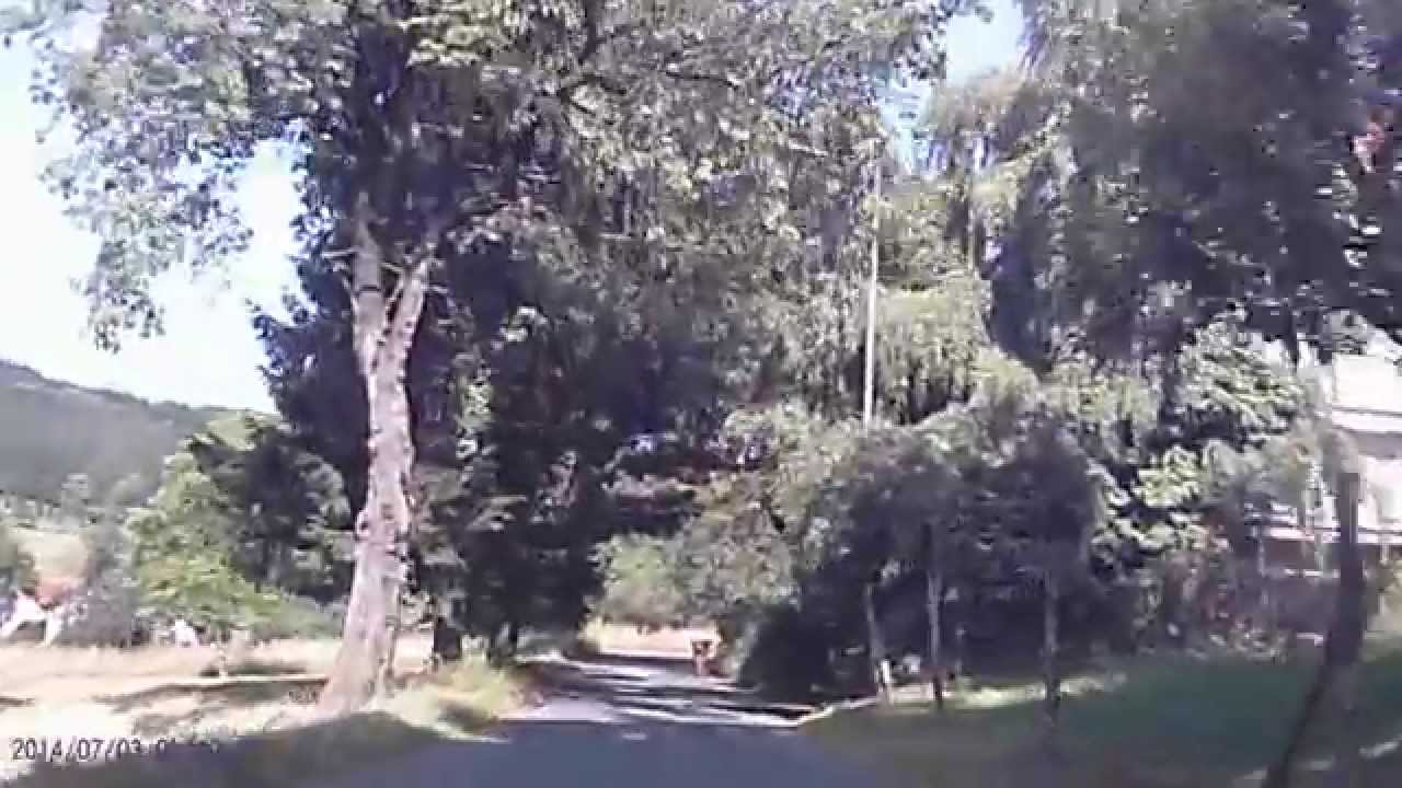 Eine Fahrt auf die Tromm im hessischen Odenwald / A car ride to the Tromm mountain in the Odenwald