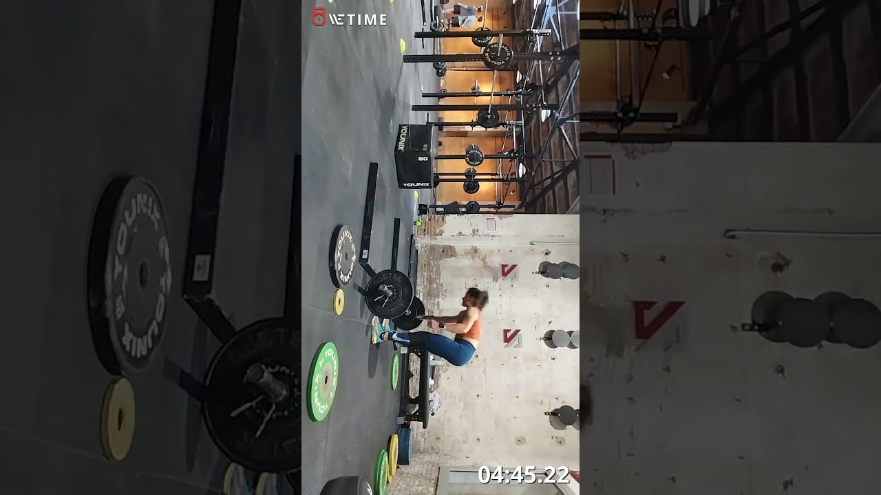 Mavi Sabella fitness Challenge League wod 26.2 a y b equipo Zucaritos 