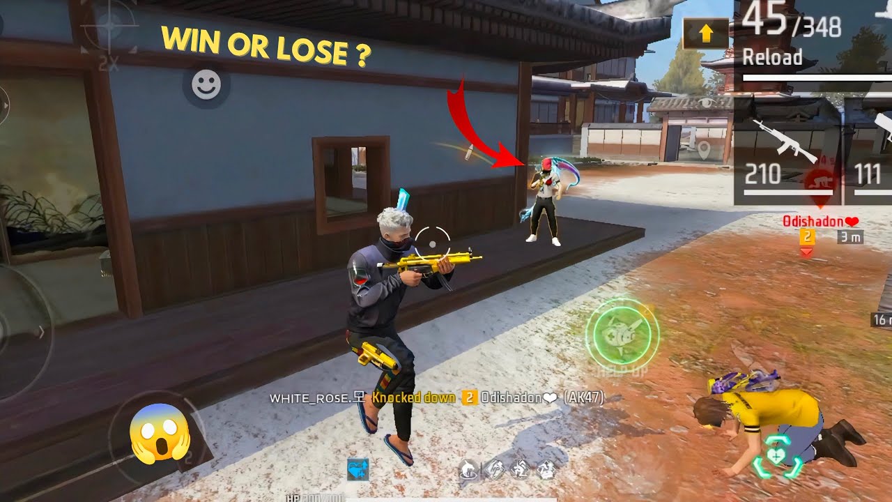 If I Lose This Match, I Delete My Free Fire Account 😱🔥