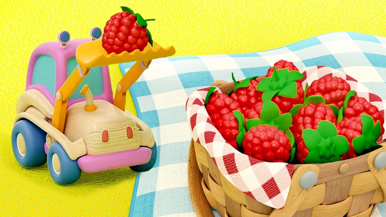 Let's collect berries with Mocas cars! New adventures with our favorite little monster cars.