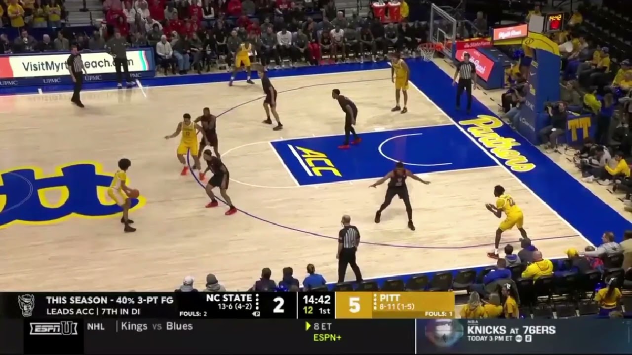 NCST vs. Pitt: Roman Siulepa Voice Overlay, 2025-2026 Season