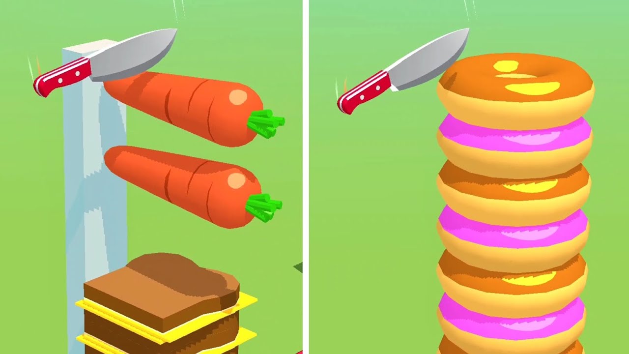 Slice It All Game! Very Satisfying and Relaxing ASMR Slicing Video NEW UPDATE