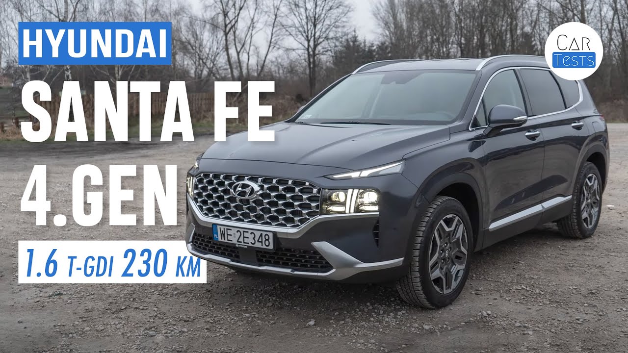 Hyundai Santa Fe 4 gen Hybrid 1.6 T-GDI HEV 230 KM 2WD - test i jazda próbna