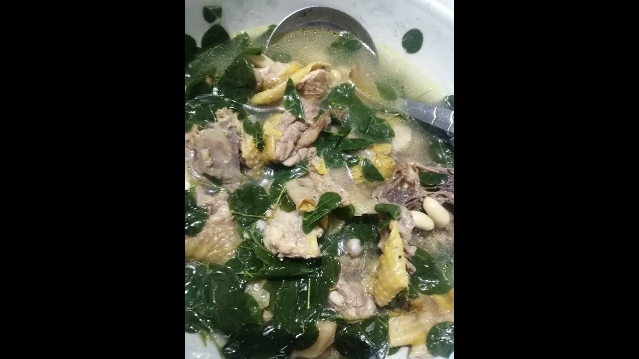 Cooking Tinolang Native Chicken