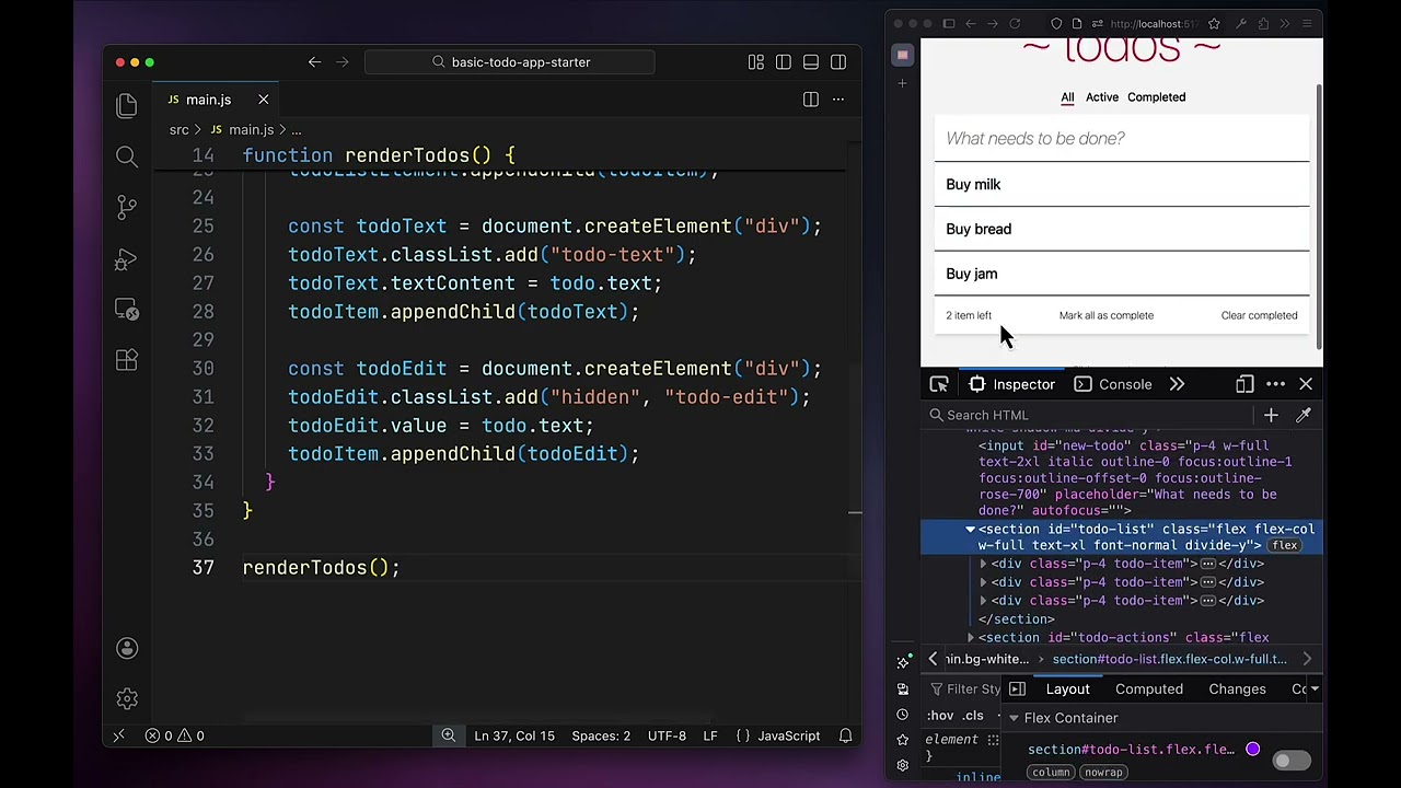Structured Programming (ToDo App)