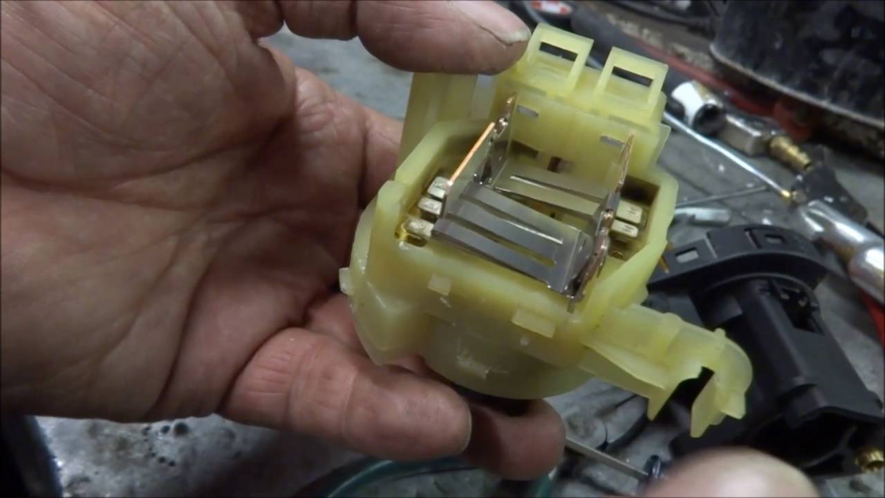 GM/Grand AM/ ignition electrical switch,a look inside the switch...