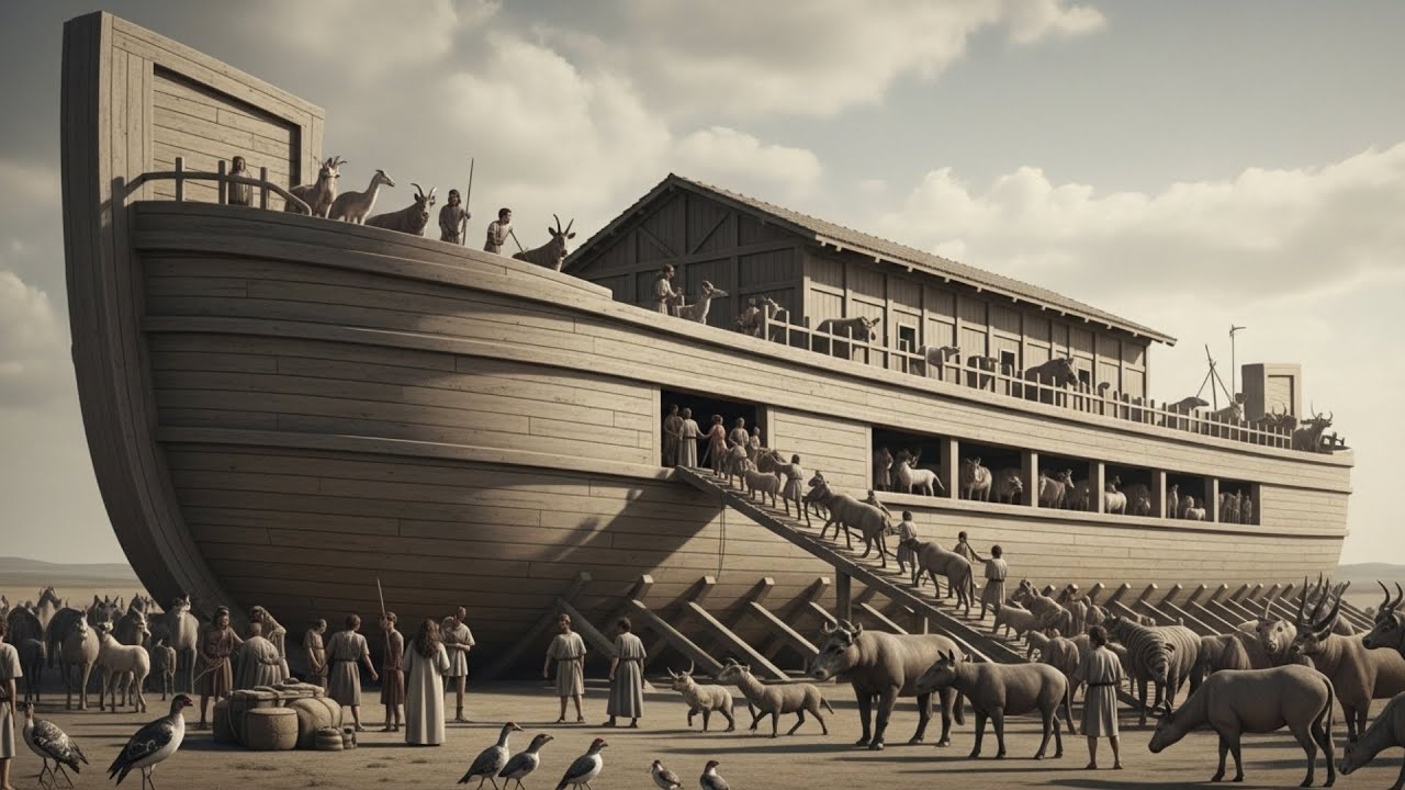 What Engineers Just Discovered Inside Noah's Ark Changes History Forever