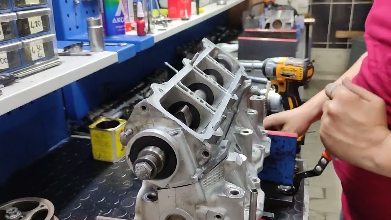 Tofaş Motor Silindir Kapak Toplama ve  Sübap Ayarı // Silindir Kapak Revizyon