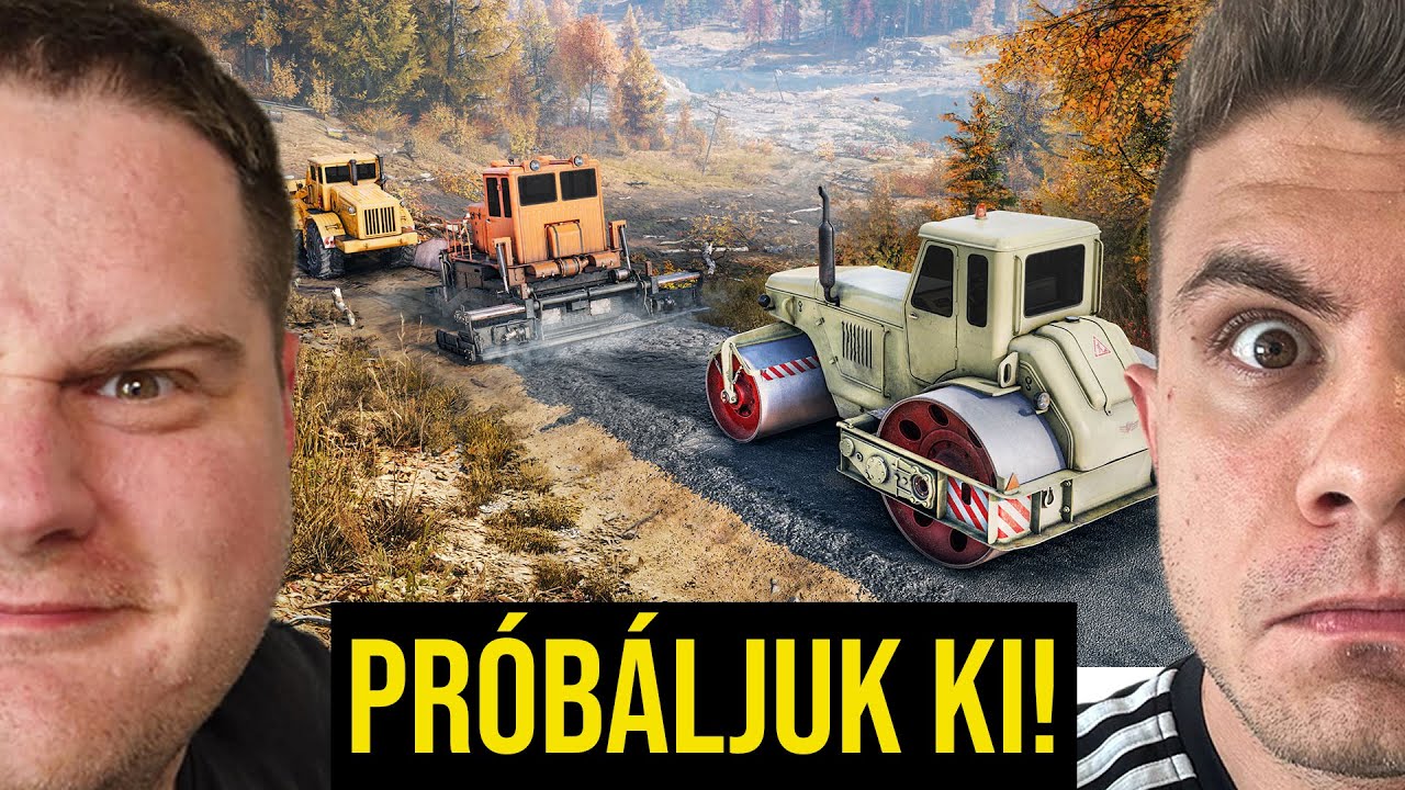 Pr&oacute;b&aacute;ljuk ki ISTIVEL!😄 - RoadCraft #1.