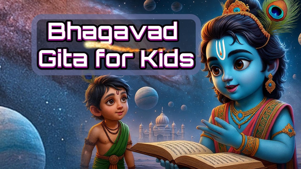 Bhagwat geeta for kids  बच्चों के लिए भगवद गीता #bhagavadgitaforkids  #mahabharatstories