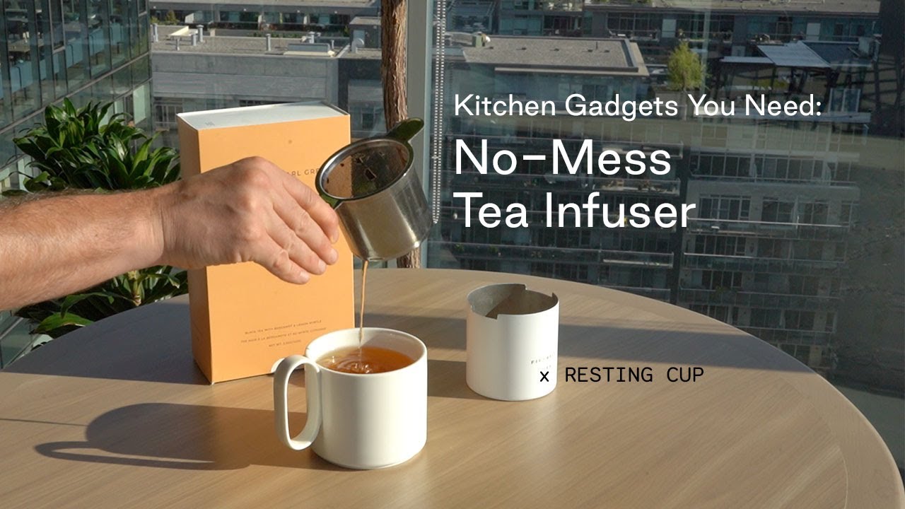 Kitchen Gadgets You Need | No Mess Tea Infuser | Firebelly Tea
