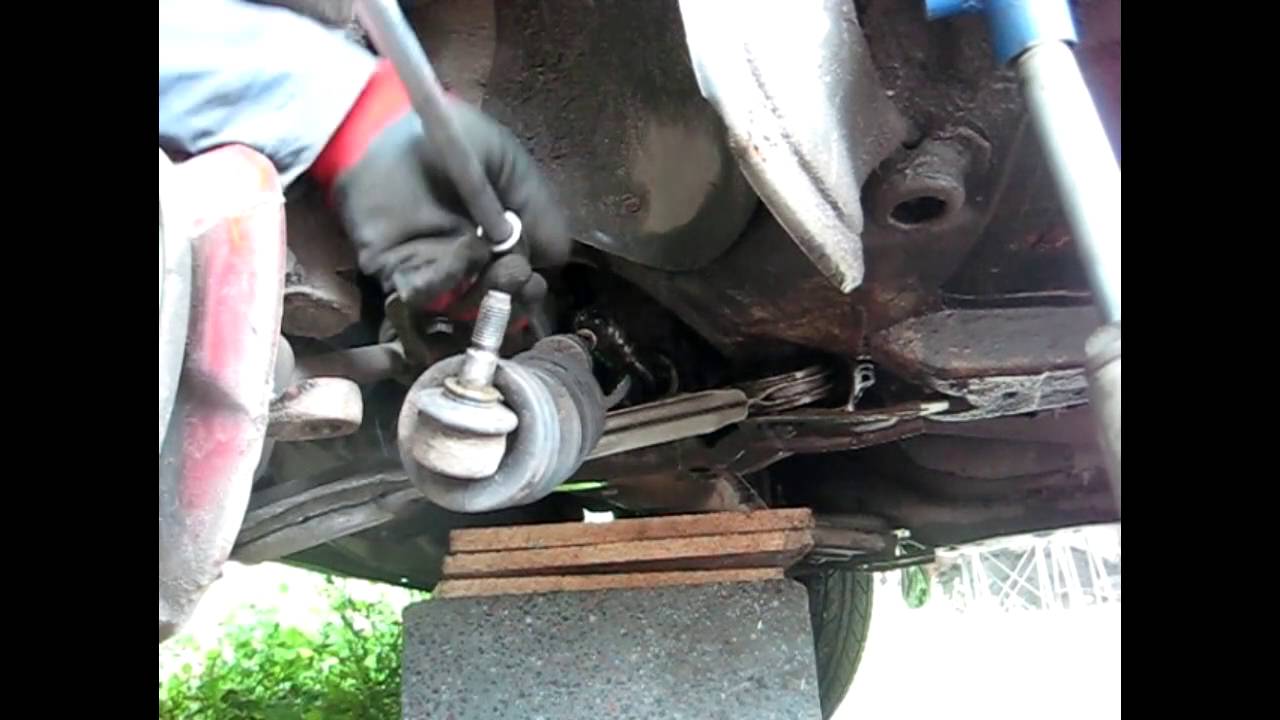 VW Golf 2 Замена рулевой тяги