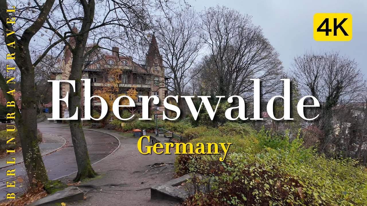 Eberswalde | Germany 4K 🇩🇪 Walking Tour 