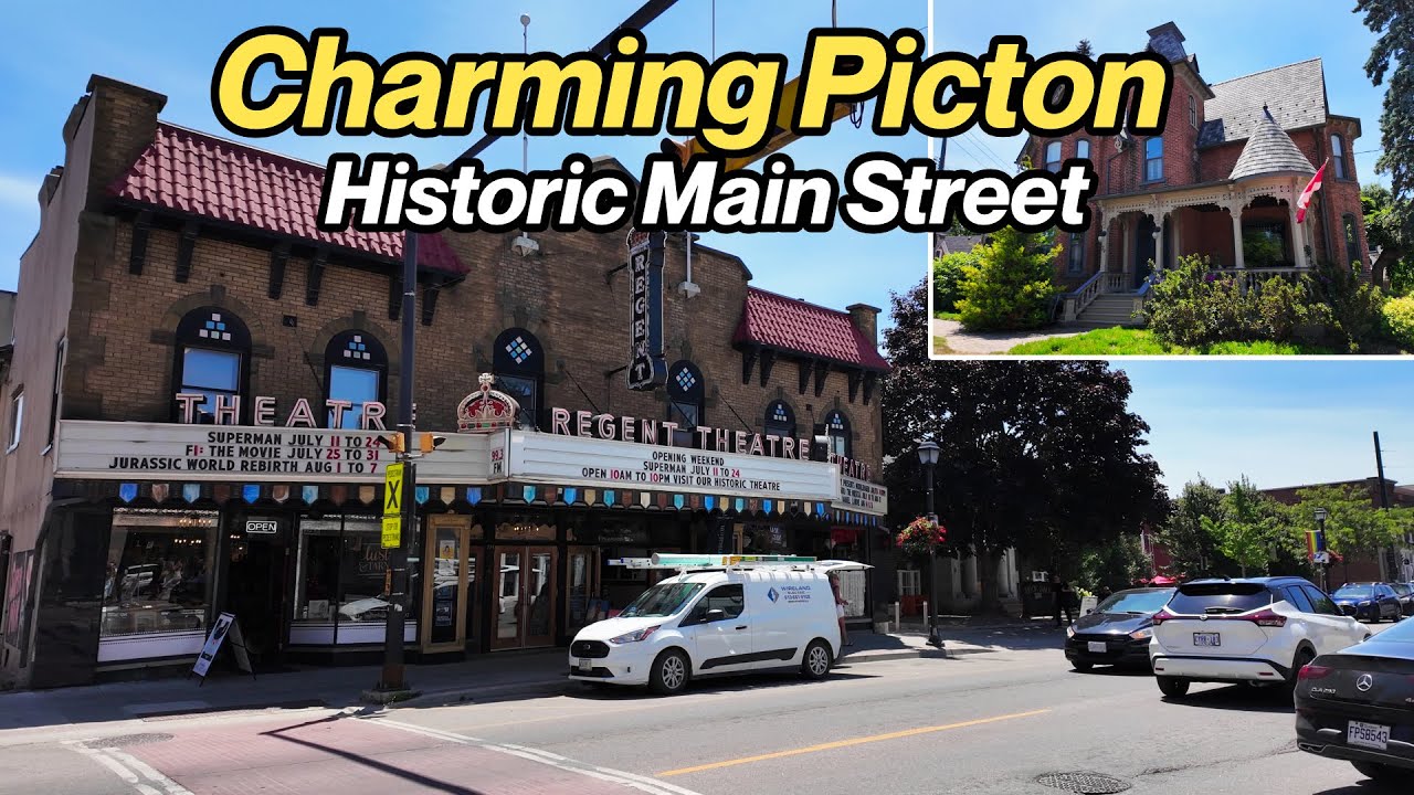 Picton’s Historic Main Street Walk | Prince Edward County (July 2025)