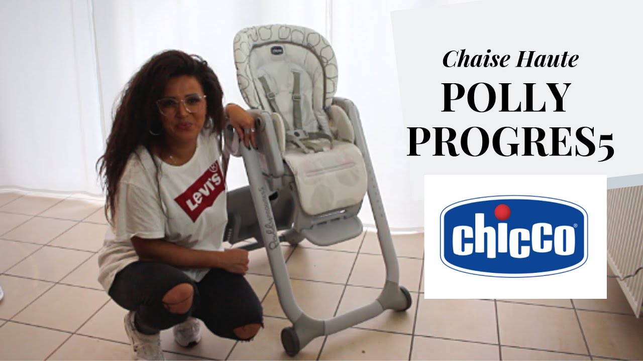 👶 🍼 Revue CHAISE HAUTE Chicco Polly progres5 🍼 👶