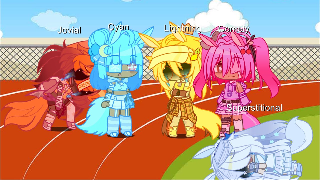Truth Potion Gacha Life Club - Horse Race Test Animation Meme