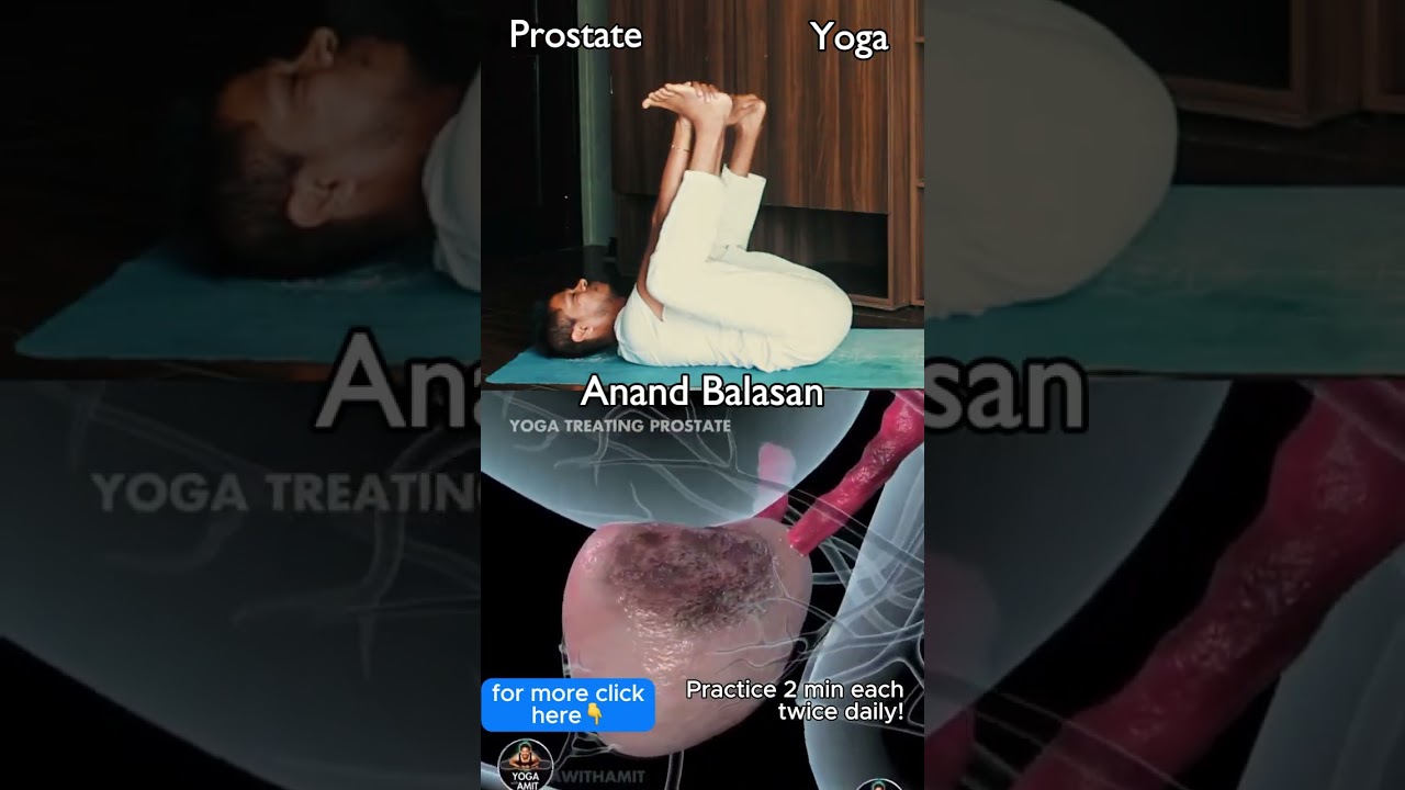 Yoga for Prostate Problems Men over 40s