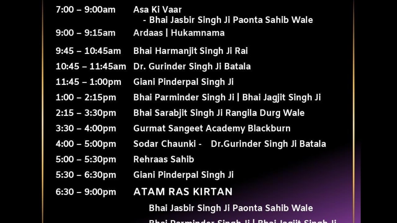 Day 3 - AtamRas Australia @SGNSS Blackburn Gurudwara