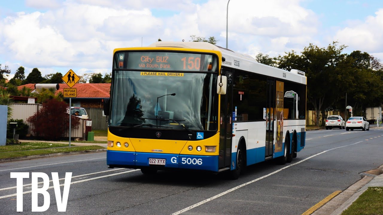 SEQ, AU: 150 IB: Browns Plains Bus Station 3B to Queen Street Bus Station via Garden City