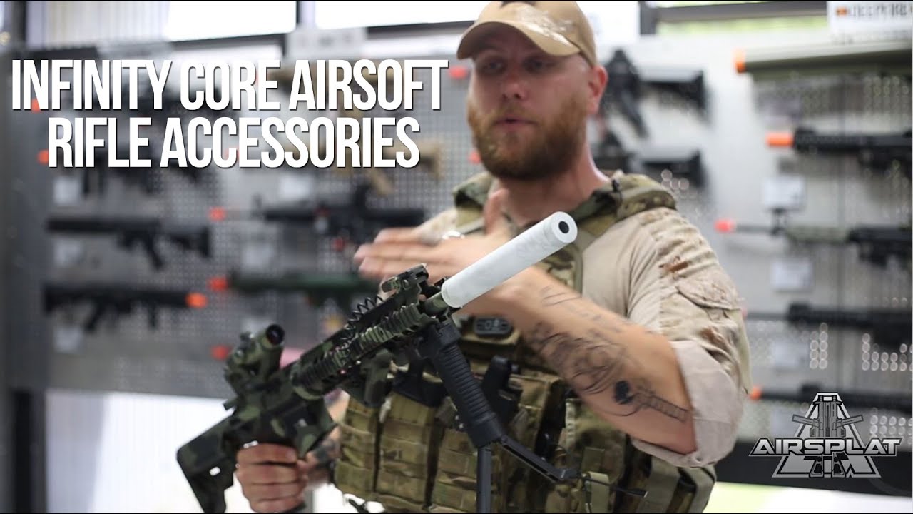 Infinity Core Airsoft Rifle Accessories - AirSplat On Demand