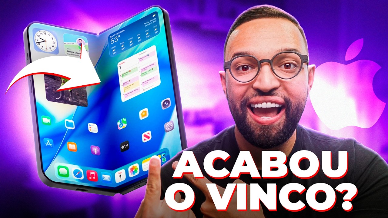 iPhone Fold está MAIS PRÓXIMO do que nunca! *tela sem vinco*