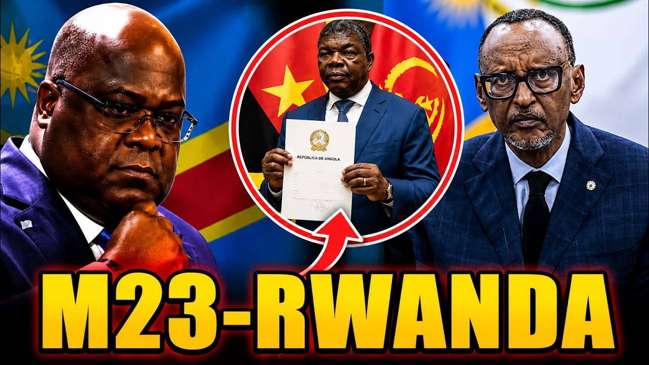 TSHISEKEDI YASHWANYE N'ANGOLA KUBERA URWANDA NA M23!