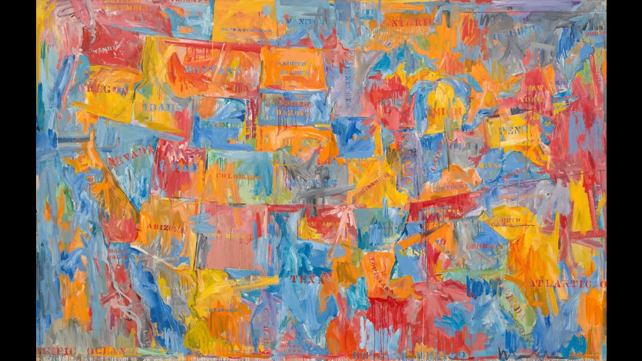 Jasper Johns - Mapa