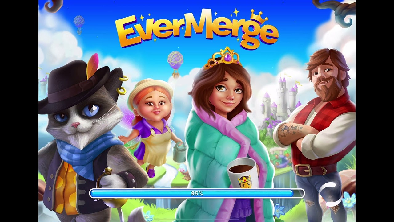 Returning gameplay🥳🤩 Evermerge relaxing gameplay with sound!💖💝🎀🎉🎊