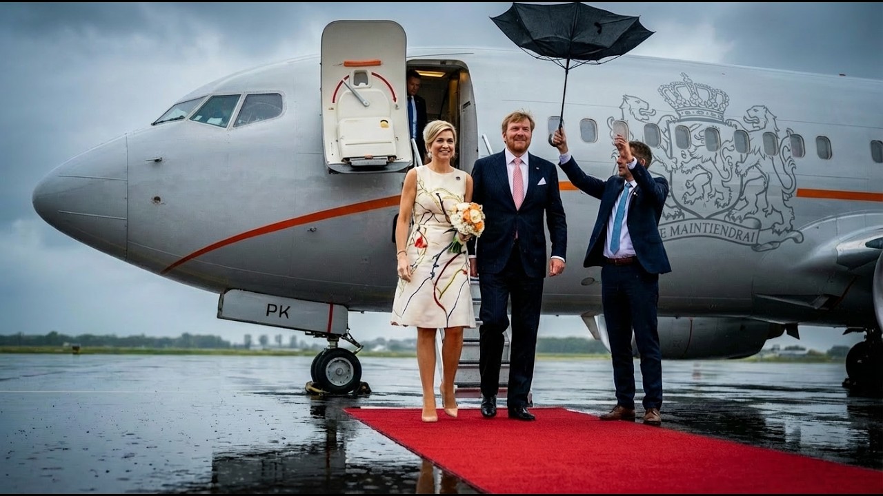 Willem-Alexander vliegt met Máxima naar Berlijn