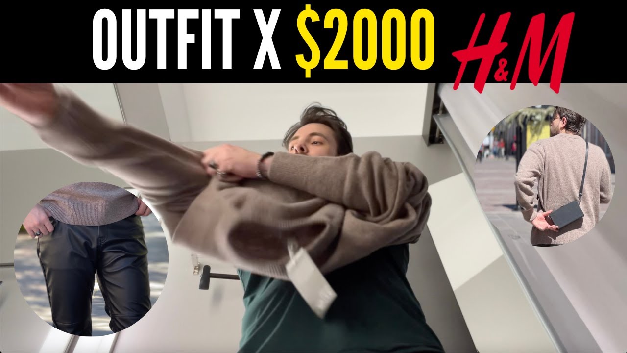 HAGO UN OUTFIT EN H&M POR $2000 PESOS MX 