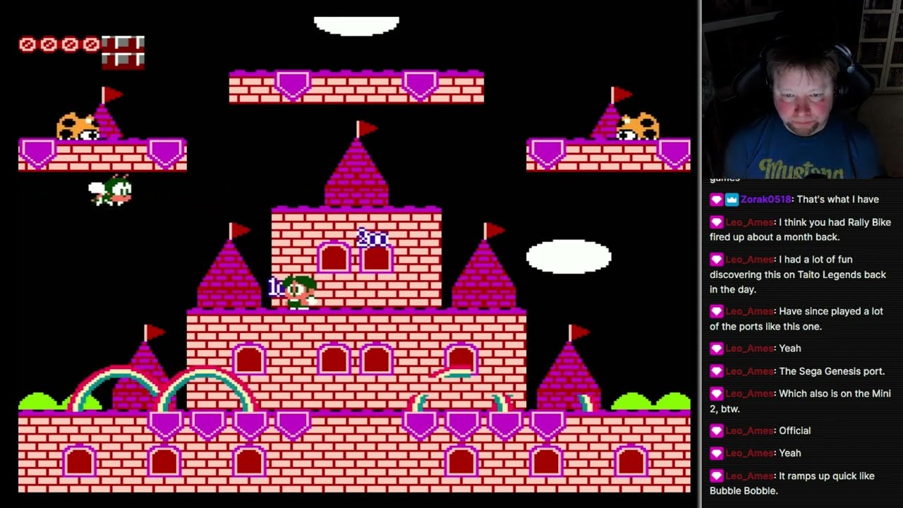 Trying Rainbow Islands (NES) for the first time