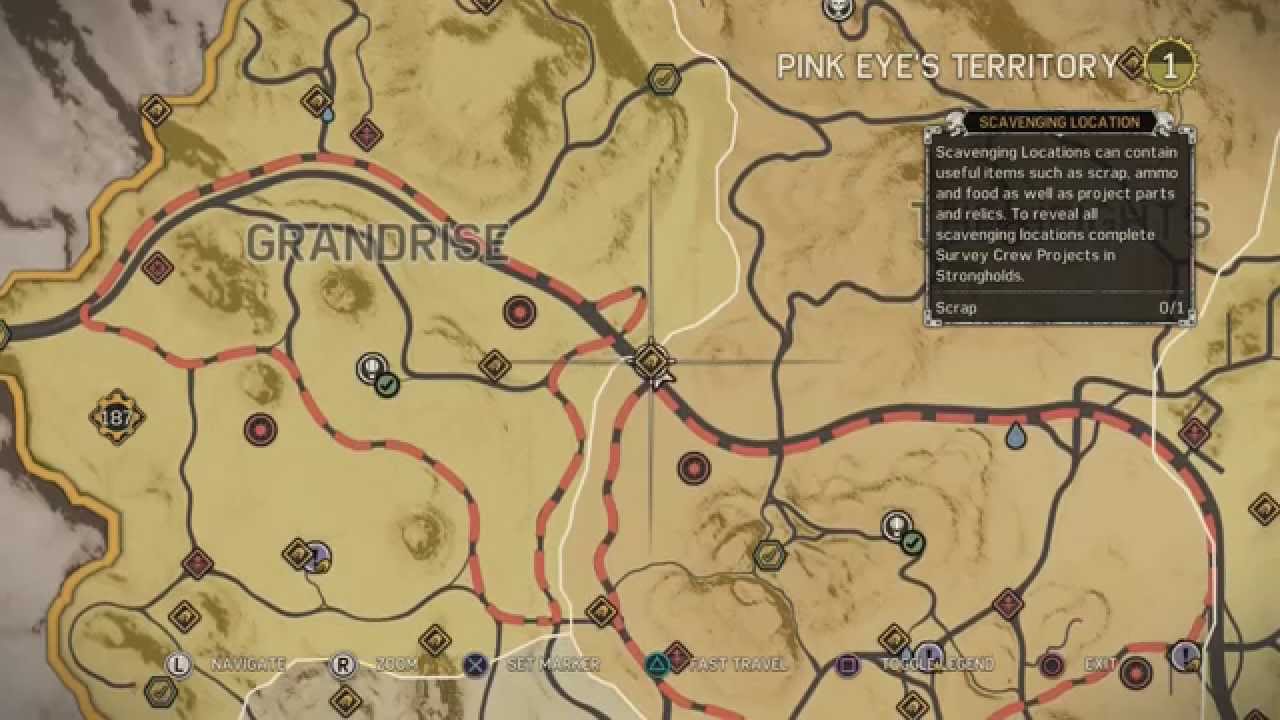 Mad Max: Historic Relic From Pink Eye Slick Rub Tire Location